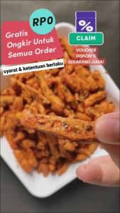 1 KG BASRENG EXTRA DAUN JERUK ORIGINAL GURIH / BASRENG SULTAN / BASRENG VIRAL