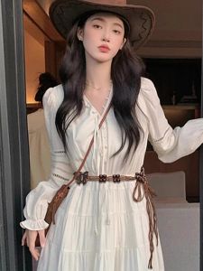 Bohemia Belt Waist Chain Accessories Female Ornament with Skirt Dress Ethnic Style Waist of Trousers Tightening Handy Gadget Womens