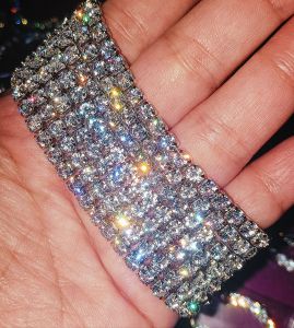 สร้อยข้อมือเพชรCz 4mm. AAAAA