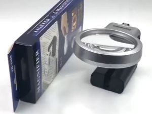 Kaca Pembesar Magnifier 3x HD & Kaca Pembesar Lampu LED Portabel