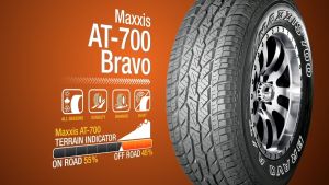 MAXXIS รุ่น AT700ยางใหม่ รับประกัน 3 ปี ราคานี้ จำนวน 1 เส้น