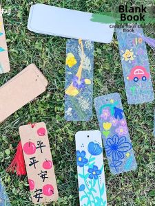 Creative DIY Tassel Bookmark Handmade Round Corners