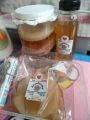 Scoby Kombucha, Bibit kombucha, Starter kombucha, teh fermentasi ( scoby diameter 8 cm dan 10 cm, tebal 0,5 cm). 