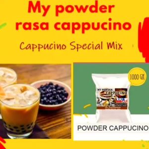 Bubuk POWDER minuman Rasa CAPPUCINO REGUER - 1 KG