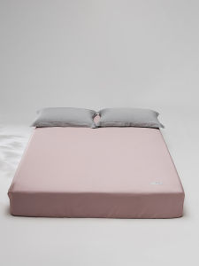 High-End Satin Cotton Bed Canopy Single Piece Full Cotton Long Staple Cotton Mattress Protector Cover Dream Bedding Shield