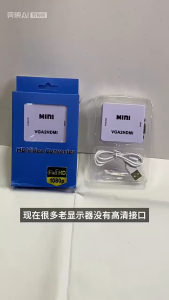 Bộ chuyển đổi VGA sang HDMI HDMI sang VGA + Audio HDMI sang AV 1080P full HD