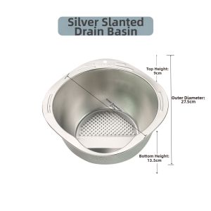 304 Stainless Steel Food Grade Water Draining Basket