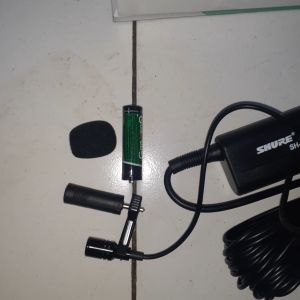 G62 asli ori original klip tie Clip Jepit condesor mic mik mikrofon microphone kancing kabel cable