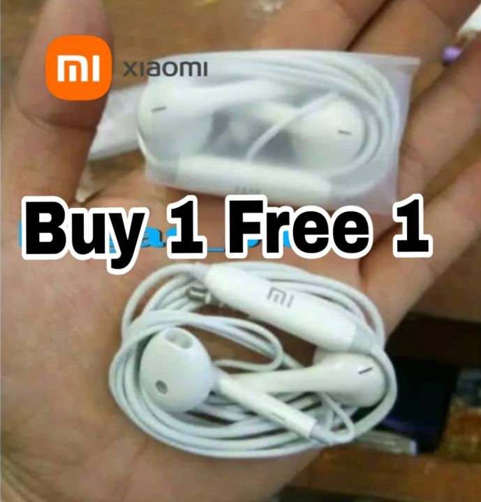 Buy Free 1) Earphone Xiaomi Mi POCO M4 M5 REDMI 14C 13C 12C 10