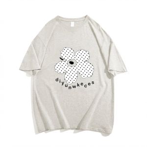 SHUQINGLAI | Pure Cotton Loose Casual T-shirt