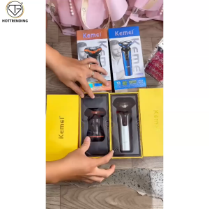 Máy Cạo Râu 4D KEMEI Đa Năng Chống Nước IPX6 Cao Cấp Bảo Hành 6 Tháng