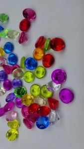 100/200Pcs Shiny Acrylic Crystal Stones Ideal for Vase Filling DIY Crafts Wedding Party Table Scatter and Home Aesthetic Orna
