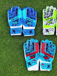 Loogdeel Football Sports Goalkeeper Gloves Adult Children Professional Goalkeeper Finger Protection Anti-slip Training Gloves