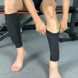 Basketball Knee Padded Guard Calf Support Honeycomb Design Volleyball Cycling