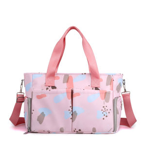 Mummy Bag Shoulder Bag Crossbody Handbag Baby Diaper Bag Baby Mom with Baby out Shoulder Bag Portable Fashion Multi-Purpose Package