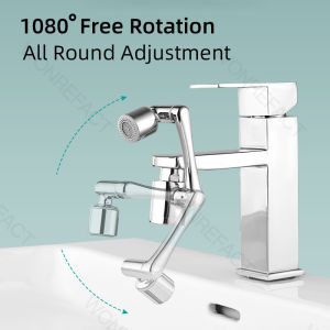 New 1080°Rotatable Multifunctional Faucet Extender Universal Faucet Spray Head Bathroom Kitchen Tap Extend Adapter Aerator