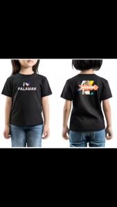Palawan T-Shirt Design Collection Black Edition: YALEX High-Quality Cotton T-Shirt