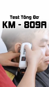Tông Đơ Cắt Tóc Kemei 809A Không Dây – Êm Cắt Mạnh Lưỡi Bền – Dùng Cho Gia Đình & Salon
