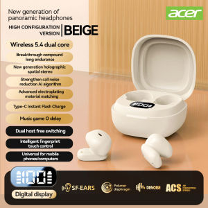 Acer | 【Acer 501】Bluetooth Earphones with In-Ear Design Mini Portable Wireless Headphones Comfortable to Wear Suitable for Sports Running Cycling Compatible with Mobile Phones Tablets and Laptops