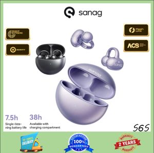 SANAG-S6S Wireless Earphones: 3D Stereo Sports Bluetooth TWS