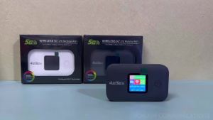 4G LTE WiFi Mobile Hotspot Router Support 10 Users with SIM Card Slot Wireless Router Portable WiFi Hotspot for Home Travel RV