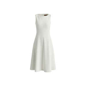 Elegant Workwear Mermaid Dress Tailoring Waist Cinching Slimming White