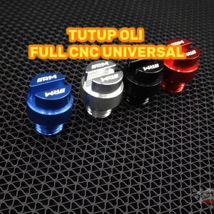 Tutup Oli Universal Yamaha Honda Nmax Aerox Vario Beat Scoopy Lexi Cbr DLL  Sudah Include O-ring nya   Full CNC  Bahan Aluminium 6061  Finishing Anodize  Pilihan Warna : > Hitam > Silver > Merah > Biru  NB : sebelum Order Chat Pastikan Stok Terlebi