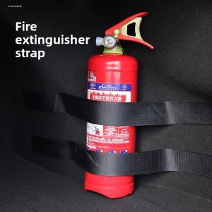 Car Mounted 4kg Dry Powder Fire Extinguisher Home Use Fire Fighting Equipment Fixed Belt Automobile Maintenance Tool