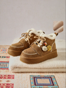 Belle | Thick Soled Plush Lined Anti Slip Snow Boots