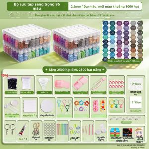 YUGUANG | Bộ DIY Handmade 221 Màu Hạt Đậu