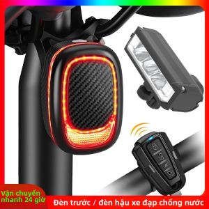 Đèn Hậu Xe Đạp Elecpow A6Pro Có Báo Động Chống Nước Sạc Lại Được Đèn Trước Điều Khiển Từ Xa Phụ Kiện Đèn Hậu Xe Đạp
