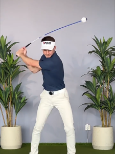 PGM Golf Loud Swing Stick Trainer Increase Swing Speed Delay Off Stick Training Simulator HGB024
