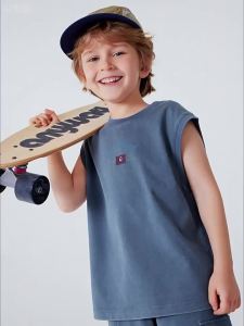 MINI BALA | Boys Comfortable and Non-deformable Vest and Shorts Summer Workwear Style