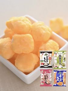 Ultra-Thick Cheese Balls Soy Flour Balls Instant Melting 3 Packs Japanese Snacks Puffed Food Afternoon Tea Leisure Hunger Relief