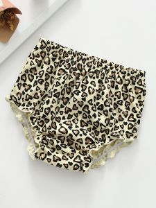 กางเกงขาสั้นผ้าฝ้ายแท้สำหรับเด็กชายและเด็กหญิง ทรงสามเหลี่ยม ทรงแป้ง ทรงบาง กางเกงขายาวทรงแป้งสำหรับเด็กอายุ 0-1 ปี 2 ชิ้น