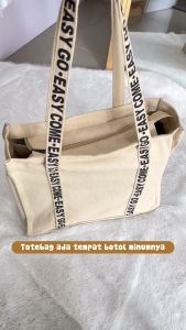 SPNB Tote bag Laptop Resleting Aesthetic Kanvas Pria Wanita TWEELY
