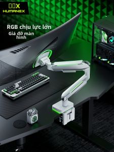 HumaneX | Giá Đỡ Màn Hình Máy Tính Điều Chỉnh Được RGB Chịu Tải Cao