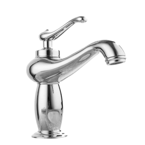 Retro Brass Basin Faucet Bathroom Deck Mounted Chrome Single Handle Hot Cold Water Mixer Tap Gold Bathroom Sink Faucet One Hole