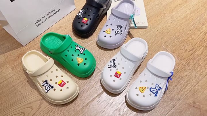 2023 Summer New Sandals for Men and Women, Same Hole Shoes for Men