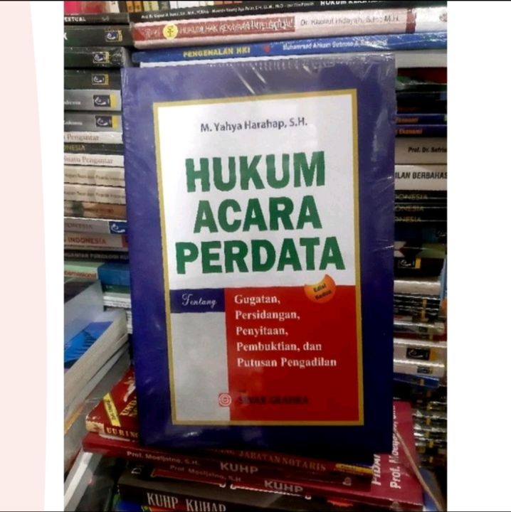 Buku HUKUM ACARA PERDATA (Yahya Harahap) | Lazada Indonesia