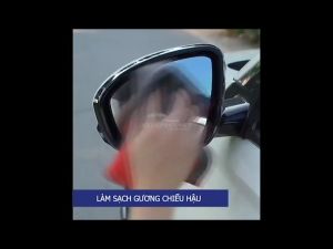 Gương cầu lồi ô tô mở rộng tầm nhìn xoá điểm mù khi lái xe