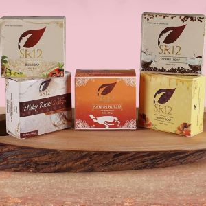 SR12 Rice Soap Sabun Beras Cuci Muka Wajah Berjerawat Berminyak dan Sensitif Pembersih Kulit Perawatan Kecantikan