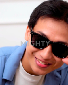 MIGHTY Kacamata Hitam Pria SUNGLASSES Normal Minus - MICHIGAN LEOPARD