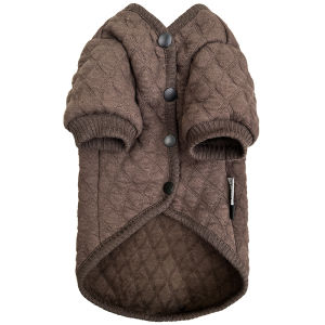 Catitude Autumn Winter Thickened Short Sleeve Open Cardigan Cat Dog Clothes for Hairless Cats like Sphinx And Devon Rex