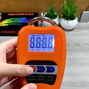 Timbangan Gantung Besi 50kg 100kg Dan 200kg Hanging Scale Digital Dan Jarum | Mini Crane Scale Timbangan Gantung Digital Lcd Max 200 Kilogram | Timbangan Multifungsi Free Baterai A3 2Pcs | Timbangan Digital-Timbang Gantung-Timbangan Besi | Gallery Audio