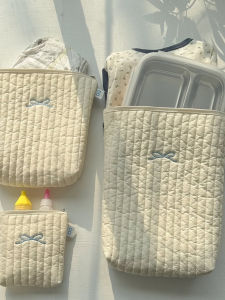 Korean Style Butterfly Knot Baby Bottle Diaper Storage Bag Multi-Functional Storage Bag Baby Sub-Packing Storage Bag