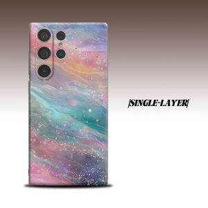 Pastel Galaxy For Samsung Galaxy S26 S25 S24 A56 A36 Dual Layer Luxury Fashion Full Lens Protective Case
