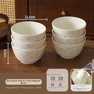 SHELI | Luxury Underglaze Ceramic Dinner Set Bowl Plate