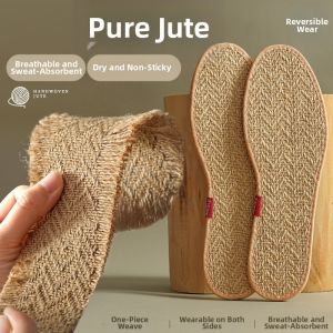 Haporri | Moisture Absorbing Breathable Soft Comfort Fresh Scent Linen Summer Lightweight Insoles