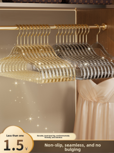 XUANG | No-Slip Transparent Acrylic Clothes Hanger
